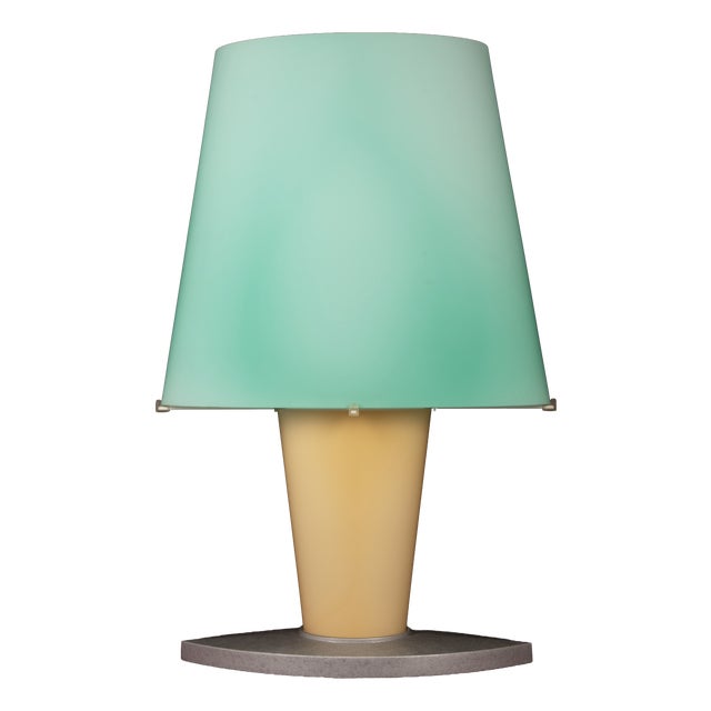 Italian Model 2850 Colored Glass Table Lamp by Daniela Puppa for Fontana Arte, 1991 For Sale