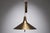 Vintage Brass Pendant Lamp by Thomas Valentiner, 1965 For Sale - Image 3 of 9