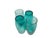 Glass Vintage Cocktail Glasses by Sarnecki for Krosno Glassworks, Poland, 1970s, Set of 4 For Sale - Image 7 of 13