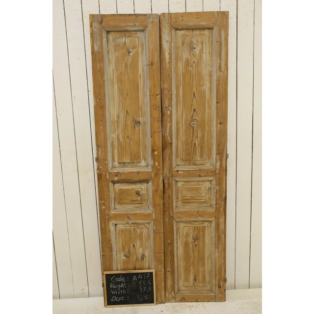 Late 19th Century Double French Doors - a Pair For Sale - Image 4 of 5