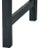 2020s Charlie 3 Seat Bench in Dark Slate Grey & Beige For Sale - Image 5 of 6