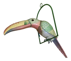 1980s Sergio Bustamante Toucan Bird Sculpture
