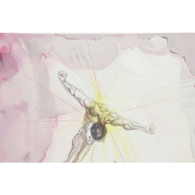 A striking and ethereal composition by Salvador Dalí, L’Apparition du Christ is part of the artist’s celebrated Divine...