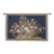 Floral Basket Dark Loom Woven Tapestry - 96 X 147 Cm (3'2" X 4'10") - Requires Rod Size 4 For Sale