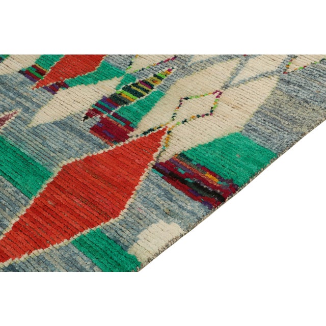 Not Yet Made - Made To Order Rug & Kilim’s Classic Moroccan Style Rug in Blue, White and Red - 8'x10' For Sale - Image 5 of 6