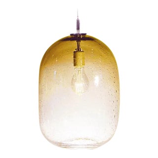 Cosmos Pendant Light from the Fizz Collection in Amber For Sale