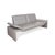 Animal Skin Three-Seater Sofa and Ottoman in Leather from Koinor, Set of 2 For Sale - Image 7 of 18