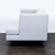 Modern Cb2 Avec Modern Light Gray Lounge Chair With Metal Legs For Sale - Image 3 of 9