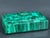 Late 20th Century Late 20th Century Carved Malachite Stone Jewelry Box For Sale - Image 5 of 11