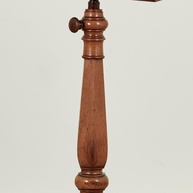 William IV Antique English Rosewood Book or Music Stand For Sale - Image 3 of 10