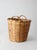 Vintage Woven Wicker Basket For Sale - Image 9 of 11