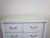 1980s Vintage Hollywood Regency Chest 5 Drawer by Henry Link White Color For Sale - Image 10 of 12