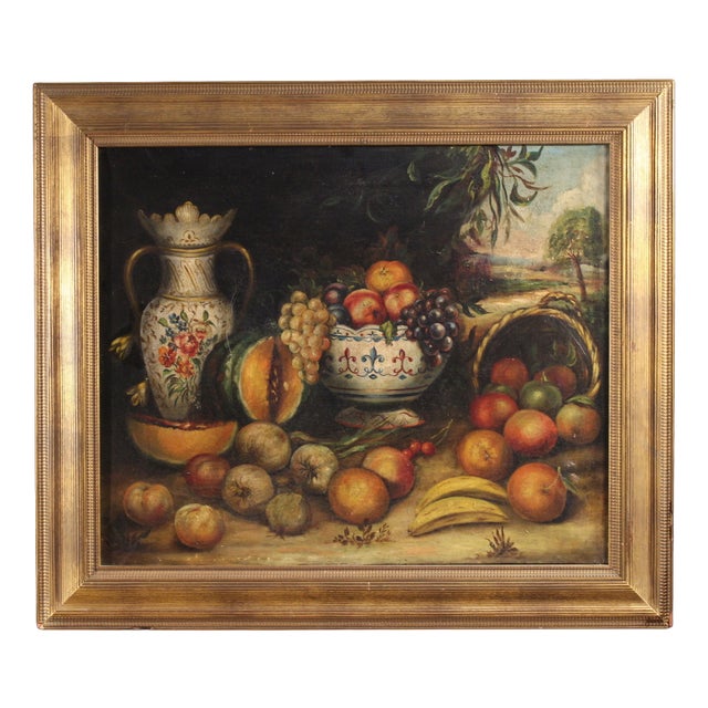 Spanish Still Life, 1930, Oil on Canvas For Sale