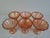 rt Deco Pink Rosaline Glass Dessert Bowls, Former Czechoslovakia, 1930s, Set of 6 For Sale - Image 9 of 18
