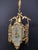 Vintage Chandelier Solid Brass Floral Figures From 1969s For Sale - Image 6 of 9