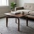 Wood Solid Wood Coffee Table, Black Walnut Square Coffee Table, Handmade Sculptural Center Table For Sale - Image 7 of 10