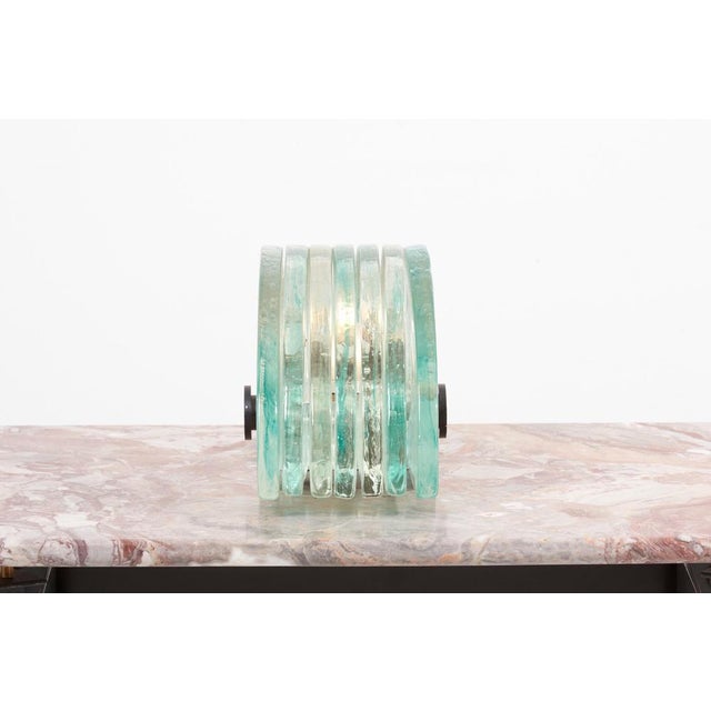 1950s Table Lamp Glass from Galotti & Radice, Italy, 1950s For Sale - Image 5 of 12