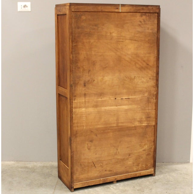 Vintage Filing Cabinet in Oak, 1930s For Sale - Image 6 of 11