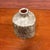 Mid 20th Century Vintage Brutalist Studio Pottery Triangular Bottle Vase With Textured Ash Glaze For Sale - Image 5 of 11