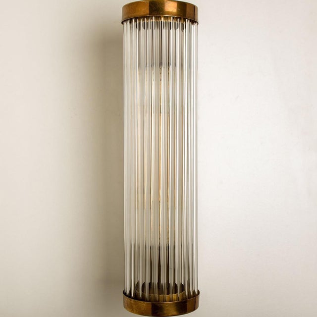 Metal Art Deco Skyscraper Wall Light For Sale - Image 7 of 17