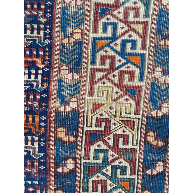Antique Caucasian Shirwan Rug For Sale - Image 4 of 18