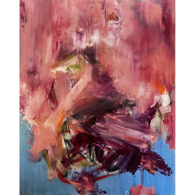 2020s Contemporary Abstract Oil and Acrylic on Canvas "Skynet" by Tommaso Fattovich For Sale - Image 5 of 5