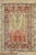 Red Mid 20th Century Vintage Turkish Oushak Rug, Anatolian Prayer Rug 05'05 X 07'04 For Sale - Image 8 of 10