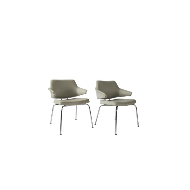 Textile Conference Chairs by Jacob Jensen for Duba, Denmark, 1970s, Set of 2 For Sale - Image 7 of 7