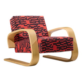 Alvar Aalto Armchair 400 Tank Mid Century Bentwood Lounge Chair For Sale