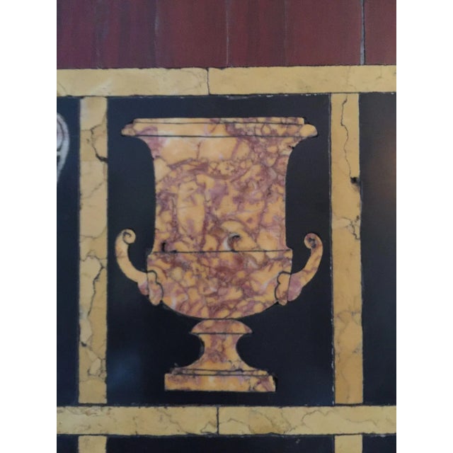 Pair of Mid 20th Century Specimen Marble Plaques of Differing Urns and Vases, Italian For Sale In Boston - Image 6 of 9