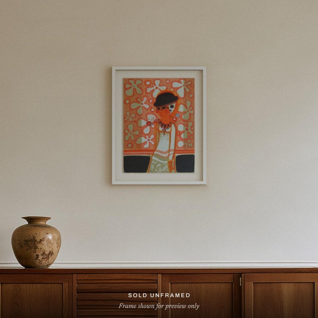 Frédéric MENGUY (1927–2007) 1975 - Les Angéliques - rêverie Year: 1975 Medium: lithograph Support: Arches paper Sheet...