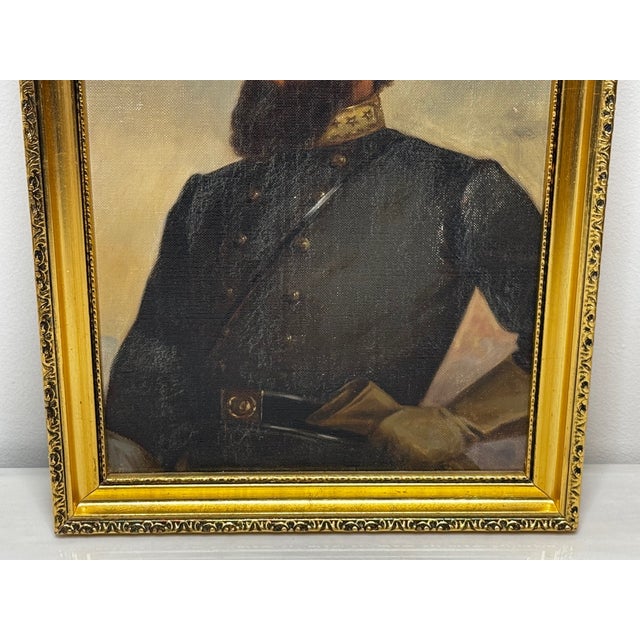 Thomas “Stonewall” Jackson Historical Oil Portrait – After John Adams Elder Medium & Date Oil on canvas, dated 1954. A...