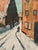 Harriet H. Axéll, Townscape, 1950s, Oil Painting on Panel, Framed For Sale - Image 10 of 17