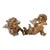 19th Century Carved Giltwood Cherubs - Pair For Sale