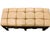 Baroque Louis XIV-style Leather-Upholstered Window or Hallway Bench For Sale - Image 3 of 7