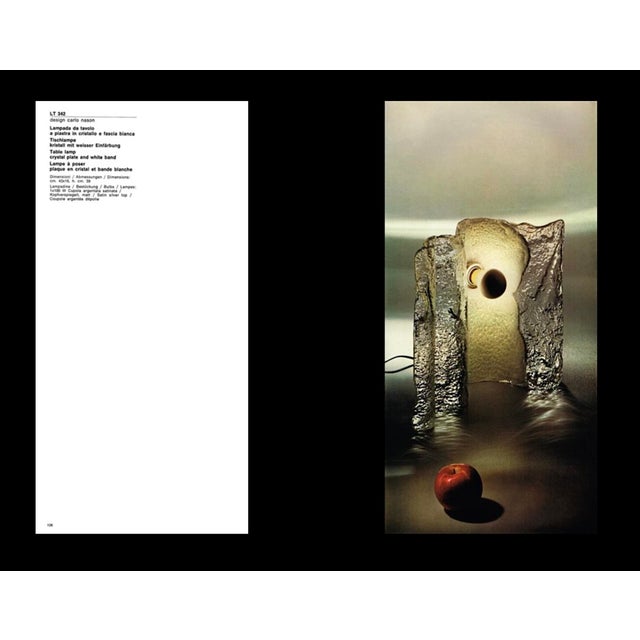 Mid-Century Modern LT 342 Table Lamp by Carlo Nason for AV Mazzega, 1970s For Sale - Image 3 of 18