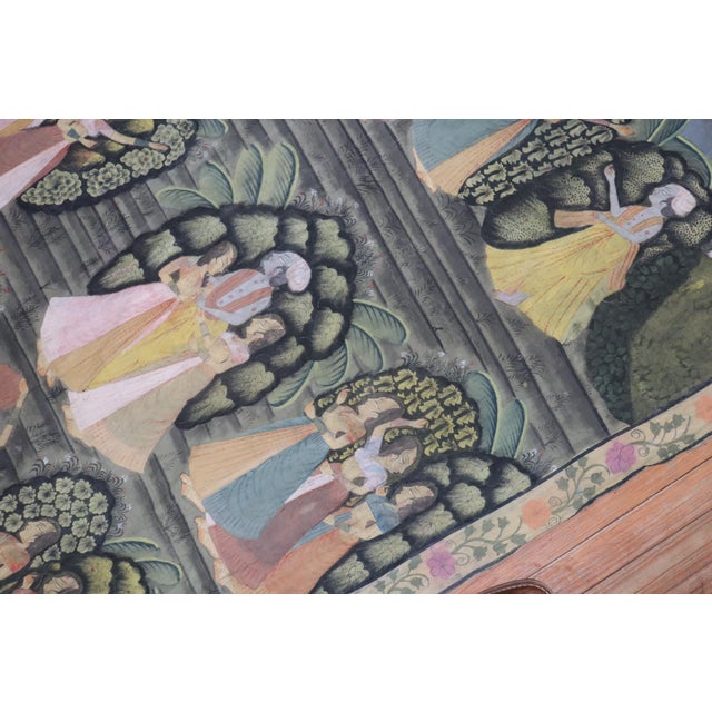 19th Century Indonesian Batik Textile - 3'7" x 5'8" For Sale - Image 18 of 18