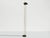Alogena 626 Floor Lamp with Gilt Stem and Olive Lampshade by Joe Colombo for Oluce, Italy, 1970s, in Good conditions....