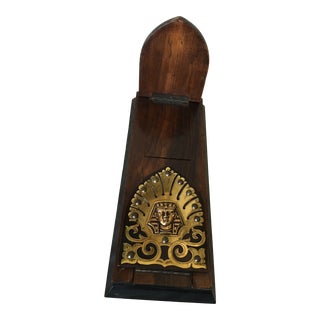 Rosewood and Brass Book Slide For Sale