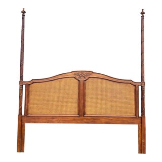 Vintage Drexel Heritage King Headboard For Sale