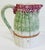 Mid 20th Century Vintage Ceramic Majolica Style Asparagus Motif Pitcher For Sale - Image 5 of 7