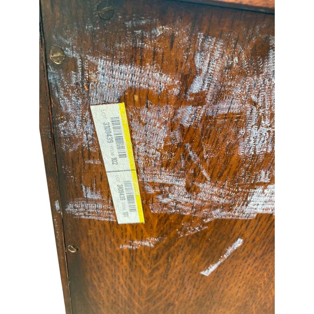 Brown Jonathan Charles Nightstand For Sale - Image 8 of 9