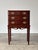 This little chest of drawers brings serious presence for its size. Three graduated, felt-lined drawers with pierced...