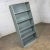 Mid to Late 20th Century Industrial Rustic Distressed Metal Shelving Bookcase or Display Unit For Sale - Image 6 of 12