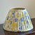 1990s Gathered Pleated Floral Cotton Lamp Shade For Sale - Image 11 of 11
