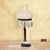 Vintage Sinumbra Astral-Style Brass, Marble & Crystal Table Lamp For Sale - Image 4 of 18