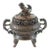 Early 20th Century Chinese Bronze Tripod Urn with Foo Dog For Sale