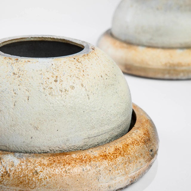 Metal Decorative Objects by Lorenzo Burchiellaro, 1960s, Set of 2 For Sale - Image 3 of 7