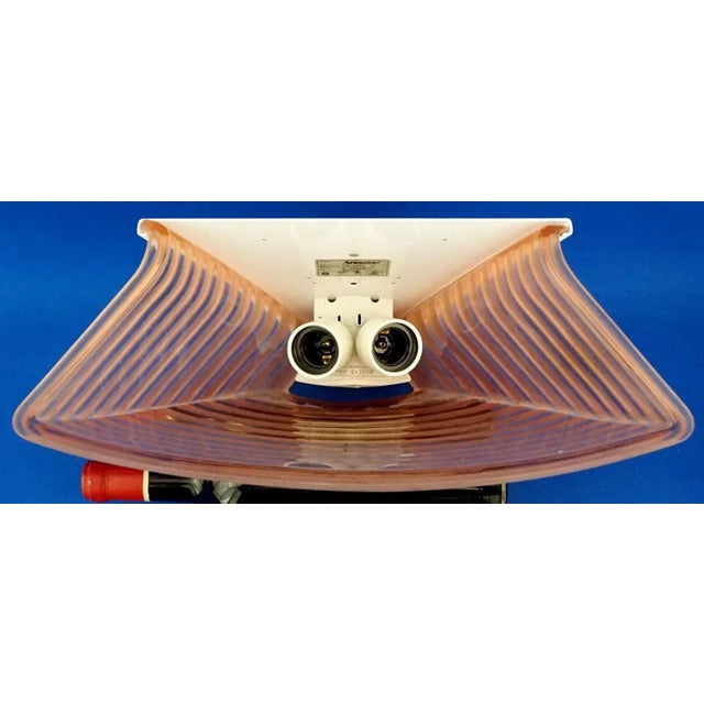 Pergamo Wall Lamp in Pink Satin Glass by Angelo Mangiarotti for Artemide, Italy, 1950s For Sale - Image 17 of 18