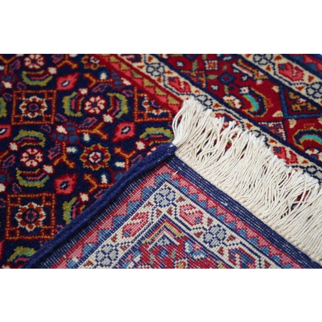 Vintage Sarouk Rug 2'3'' x 4'5'' For Sale - Image 11 of 11